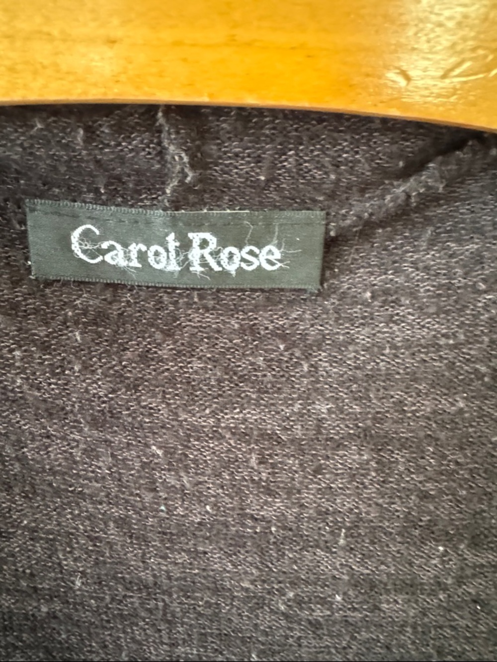 Bundle of Three Open-Front Cardigan Sweater - Mauve, Navy & Black - Picture 10 of 11